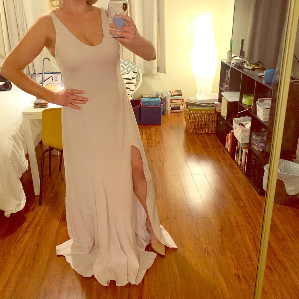 Halston gown